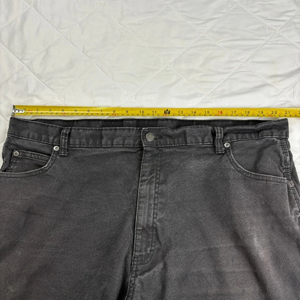 Dickies Men's‎ Carpenter Work Pants 40x32 Black Cotton Stretch Hammer Loop